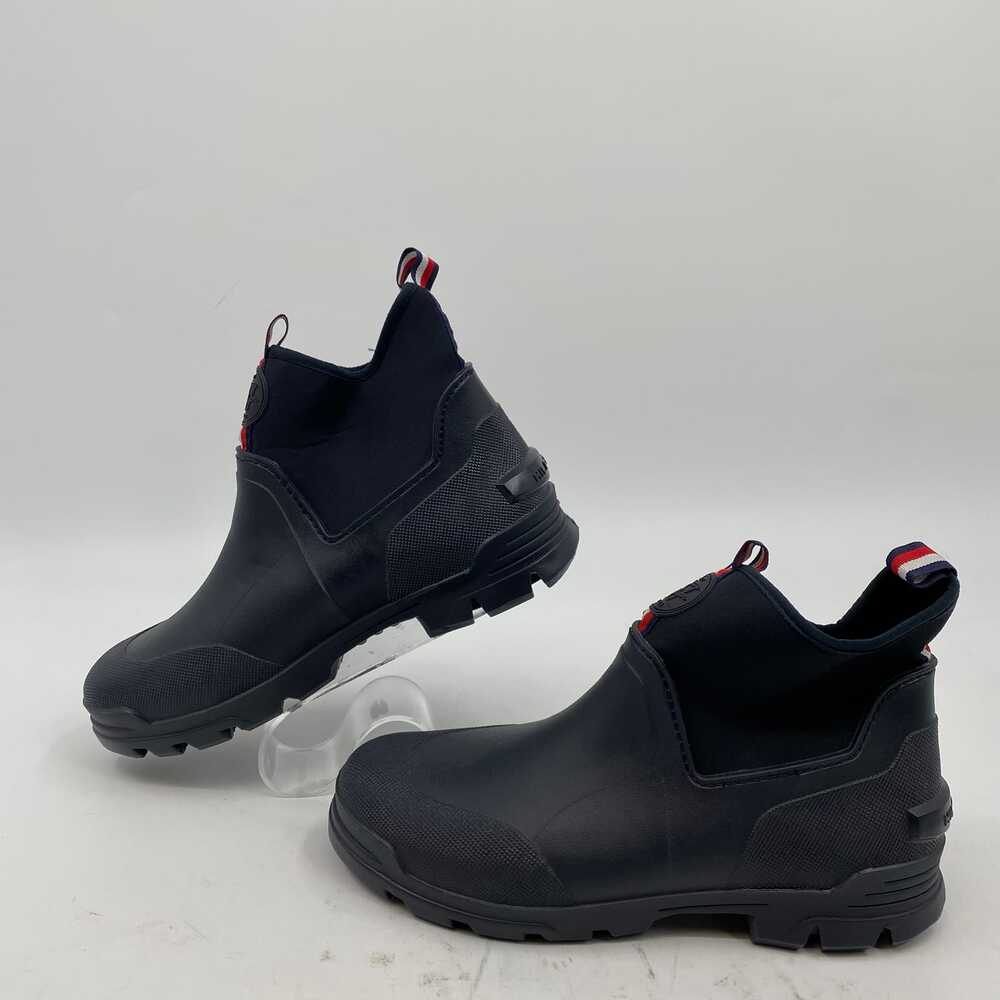 Tommy Hilfiger Navy Ankle Rubber Bootie | Women’s 9 Regular
